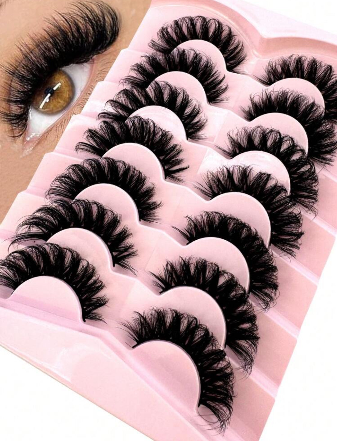 Wispy 8D Volume Fake Eyelash Strips