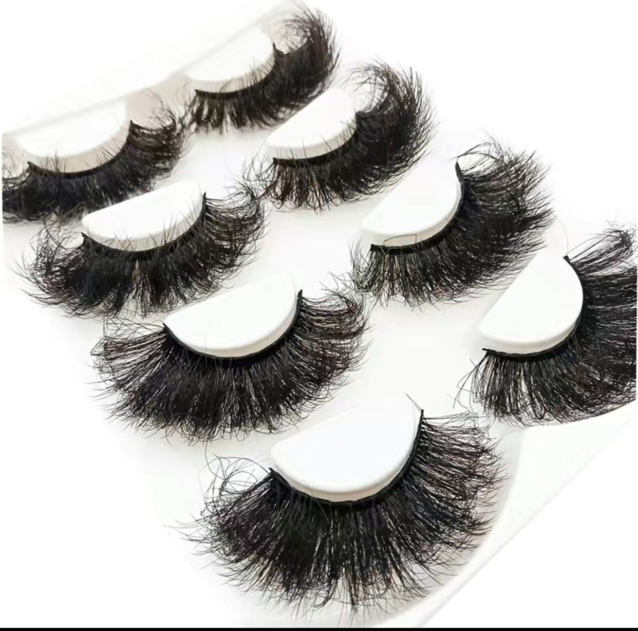 4 pair Faux Mink Eyelashes