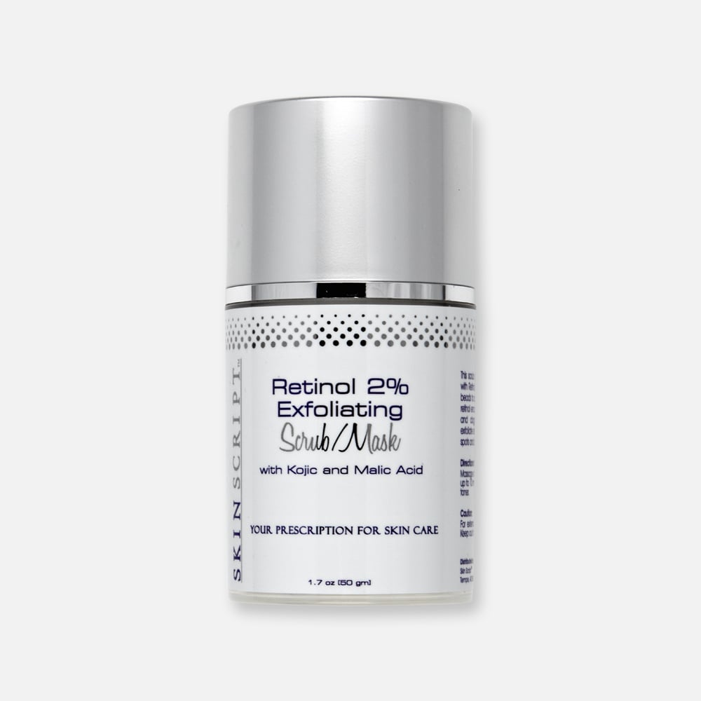 Skin Script Retinol 2% Exfoliating Scrub/Mask